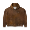 Maple Waffle Knit Hoodie